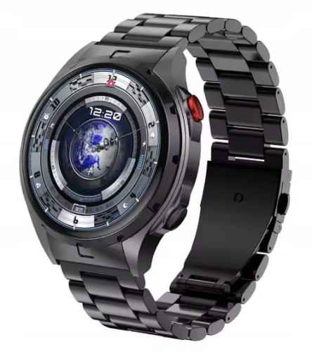 Przejdź do produktu Smartwatch męski SAYBERG zegarek męski AMOLED 1,43" bluetooth 5.3 MENU PL I smart-zegarki.pl