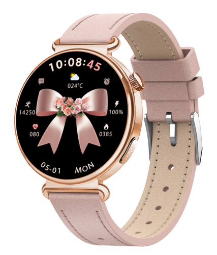 Przejdź do produktu Smartwatch damski SAYBERG EKG AMOLED pomiar glukozy, ekg, temperatura, puls, rozmowy SAYBERG TK03 (3paski) 